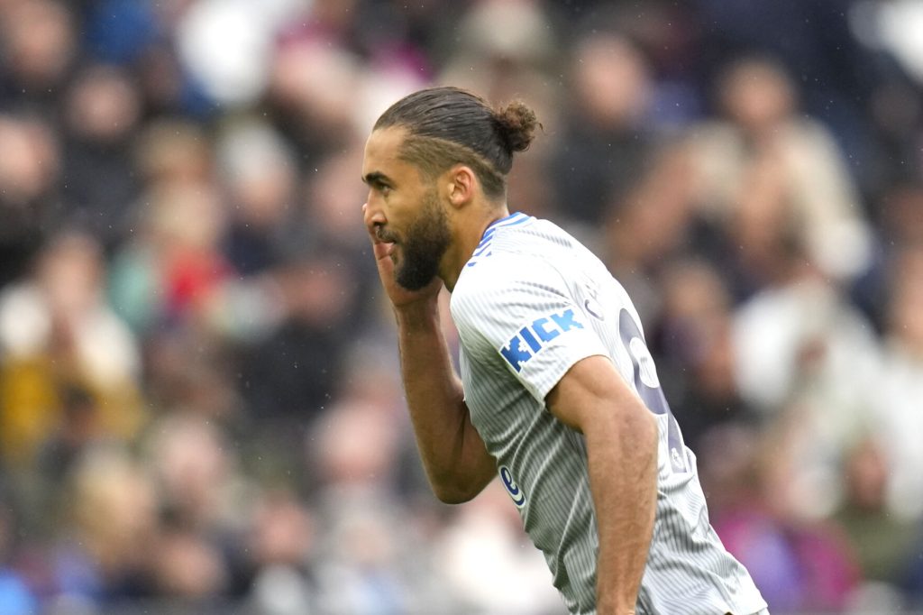 Calvert Lewin Scores His 50th Premier League Goal For Everton In 1 0 